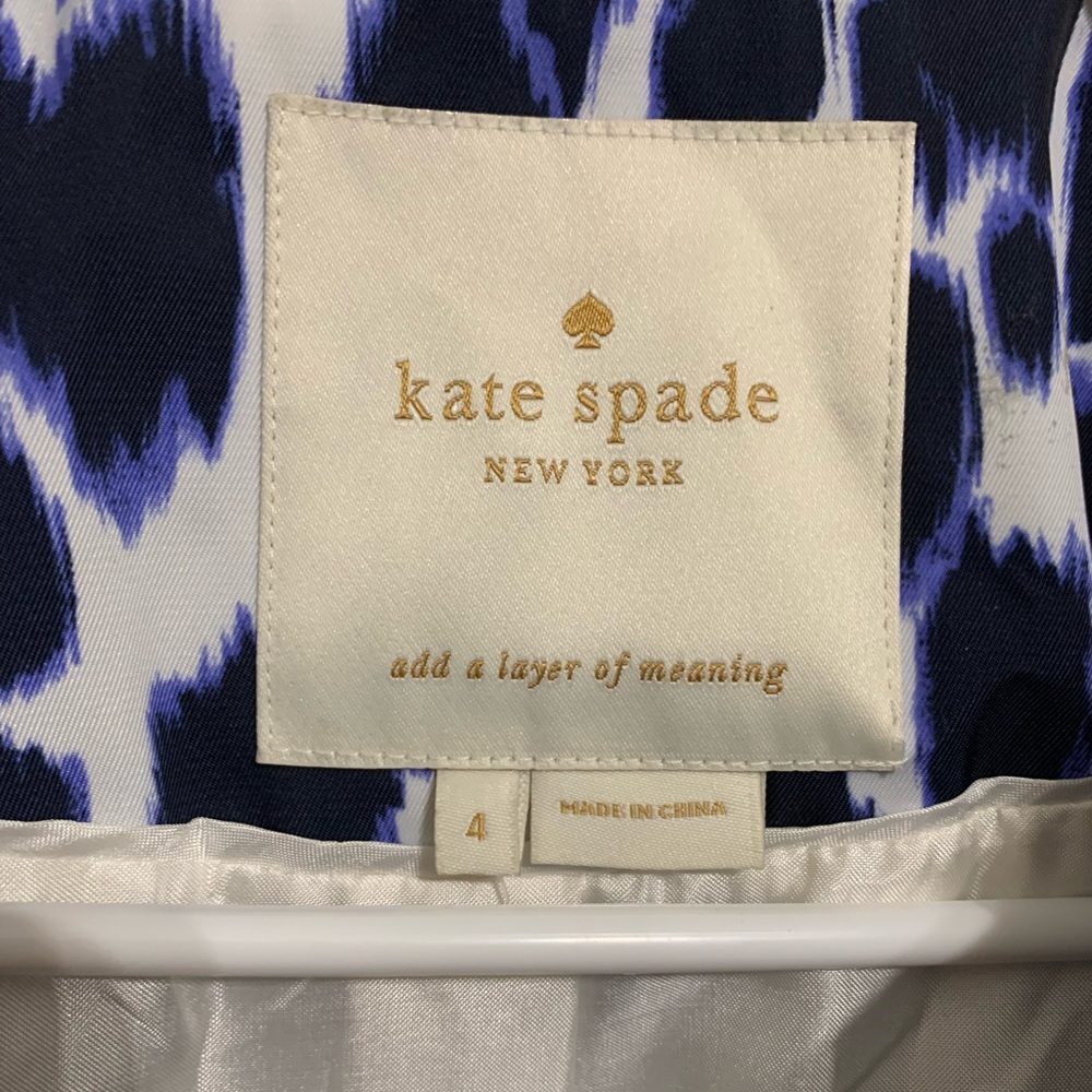 KATE SPADE rain/trench jacket